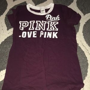 Pink brand t-shirt